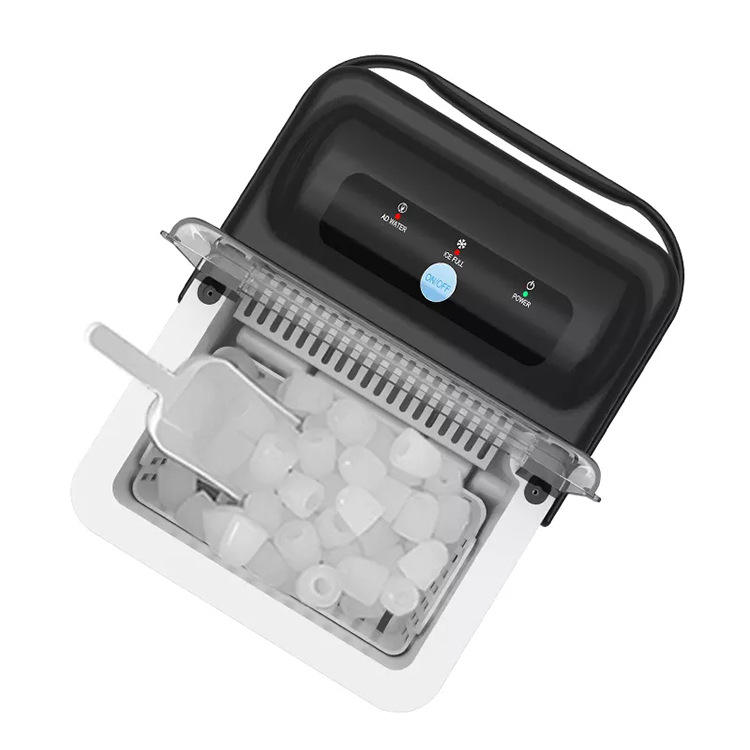 Automatic Household Mini Portable Ice Maker Machine Freestanding Automatic Liquid Freezer Ice Generator